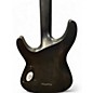 Used Schecter Guitar Research C1 Platinum Trans Black Solid Body Electric Guitar