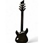 Used Schecter Guitar Research C1 Platinum Trans Black Solid Body Electric Guitar