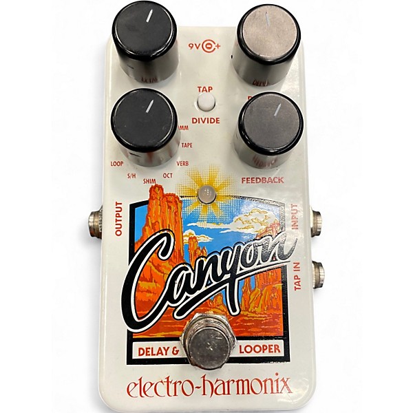 Used Electro-Harmonix Canyon Delay and Looper Effect Pedal