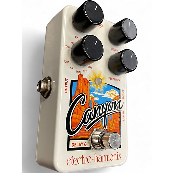 Used Electro-Harmonix Canyon Delay and Looper Effect Pedal