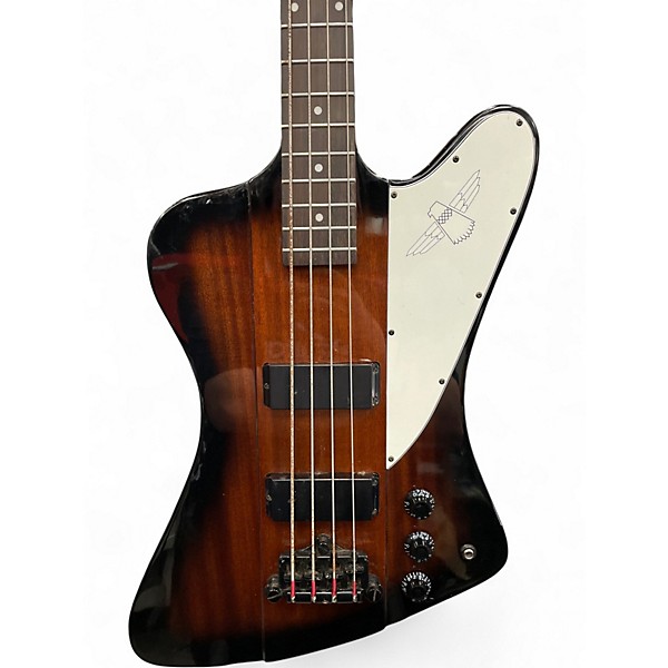 Used Epiphone Thunderbird IV 2 Tone Sunburst Electric Bass Guitar