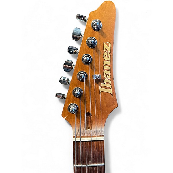 Used Ibanez AZ22S1F Trans Blue Solid Body Electric Guitar