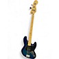 Used Fender PLAYER II JAZZ BASS PLUS TOP Blue Burst Electric Bass Guitar thumbnail
