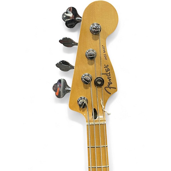 Used Fender PLAYER II JAZZ BASS PLUS TOP Blue Burst Electric Bass Guitar