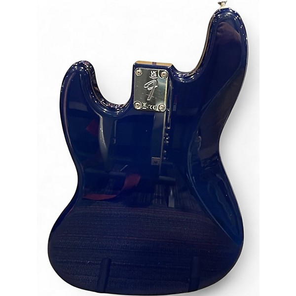 Used Fender PLAYER II JAZZ BASS PLUS TOP Blue Burst Electric Bass Guitar