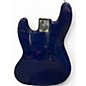 Used Fender PLAYER II JAZZ BASS PLUS TOP Blue Burst Electric Bass Guitar