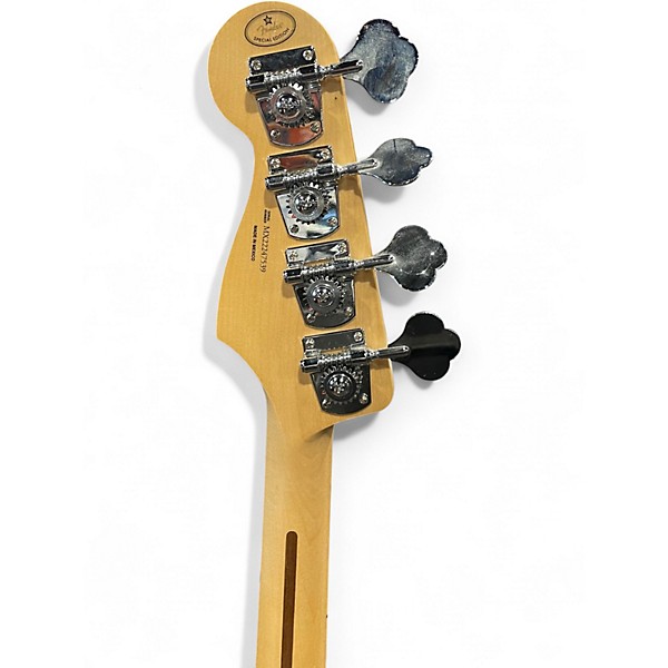 Used Fender PLAYER II JAZZ BASS PLUS TOP Blue Burst Electric Bass Guitar