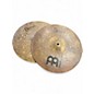Used MEINL 14in Byzance Dark Hi Hat Pair Cymbal thumbnail