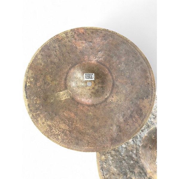 Used MEINL 14in Byzance Dark Hi Hat Pair Cymbal
