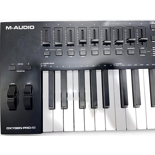 Used M-Audio Oxygen Pro 49 MIDI Controller