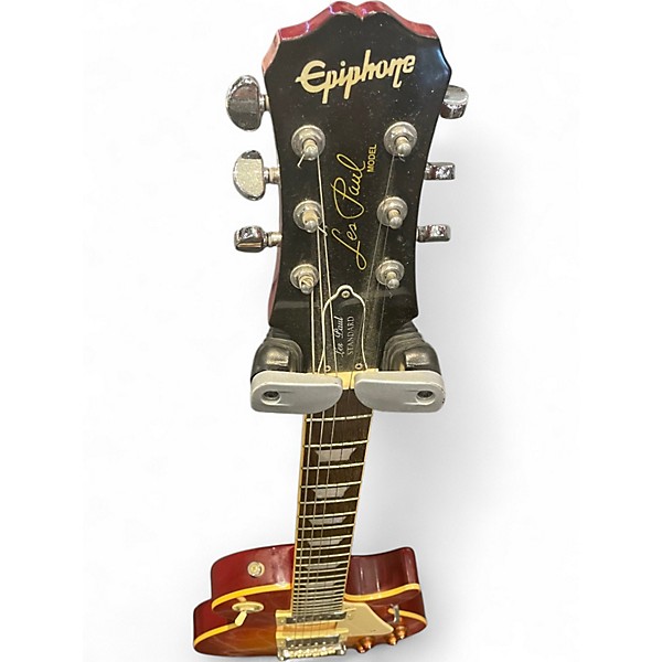 Used Epiphone Les Paul Standard 2 Color Sunburst Solid Body Electric Guitar