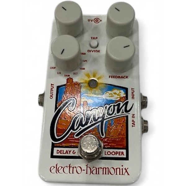 Used Electro-Harmonix Canyon Delay and Looper Effect Pedal