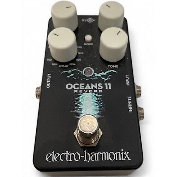 Used Electro-Harmonix Oceans 11  Reverb Effect Pedal