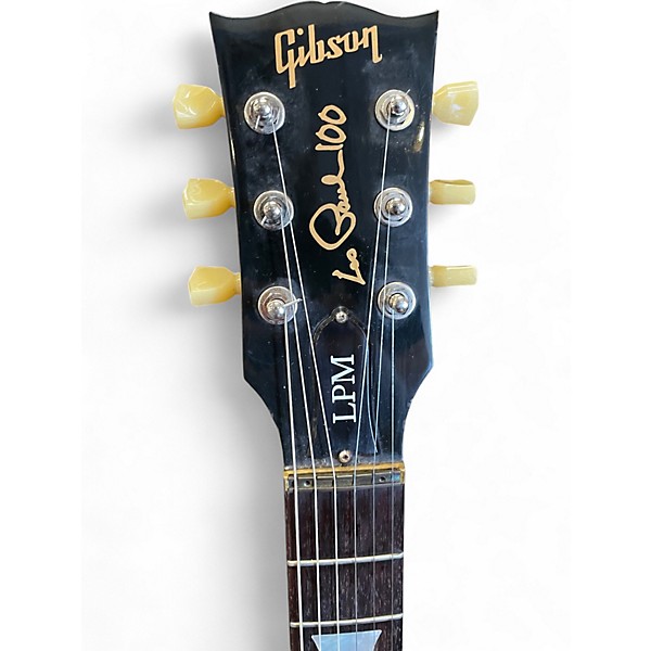 Used 2015 Gibson LPM 2015 Vintage Sunburst Solid Body Electric Guitar