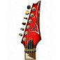 Used Ibanez RG3EX1 Trans Red Solid Body Electric Guitar