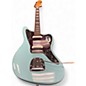 Used Squier Classic Vibe 70s Jaguar Powder Blue Solid Body Electric Guitar thumbnail
