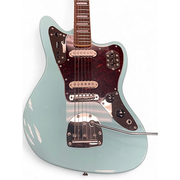 Used Squier Classic Vibe 70s Jaguar Powder Blue Solid Body Electric Guitar
