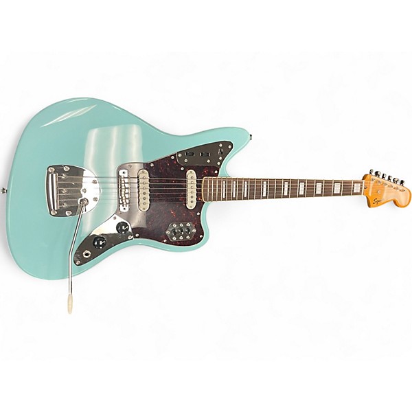 Used Squier Classic Vibe 70s Jaguar Powder Blue Solid Body Electric Guitar