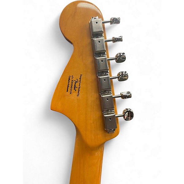 Used Squier Classic Vibe 70s Jaguar Powder Blue Solid Body Electric Guitar