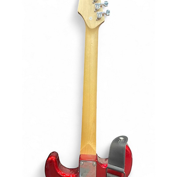 Used Donner STANDARD SERIES STRAT RED Solid Body Electric Guitar