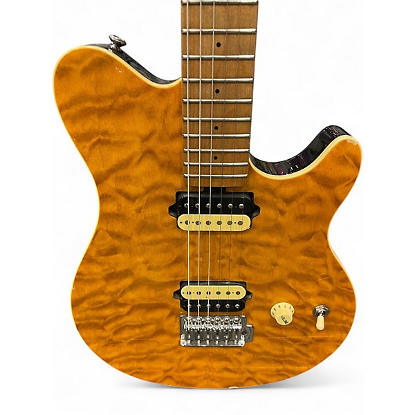 Used Ernie Ball OLP Capri Orange Solid Body Electric Guitar