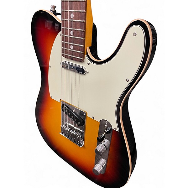 Used Fender American Ultra Telecaster 3 Color Sunburst Solid Body Electric Guitar