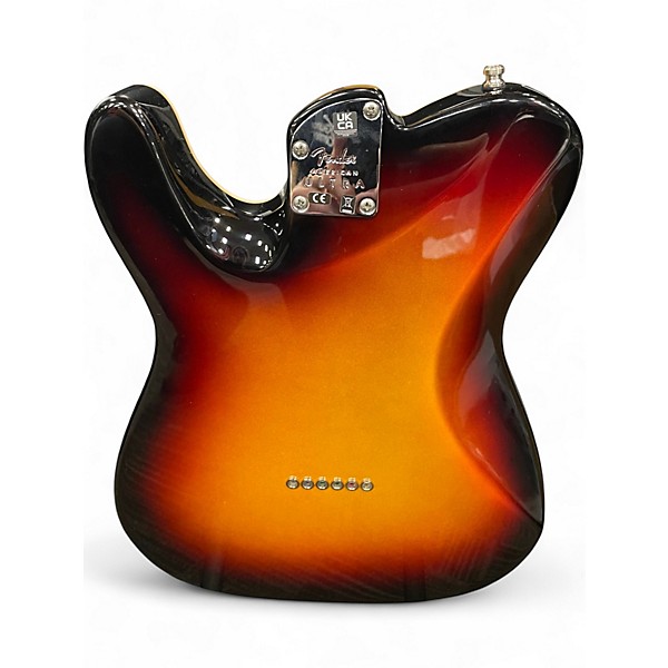 Used Fender American Ultra Telecaster 3 Color Sunburst Solid Body Electric Guitar