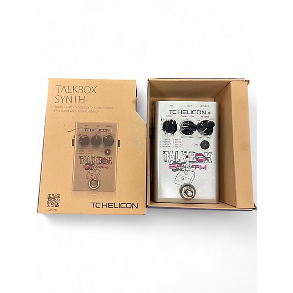 Used TC Helicon TalkBox Synth Pedal