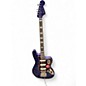 Used Squier Classic Vibe Bass VI Purple Metallic Electric Bass Guitar thumbnail