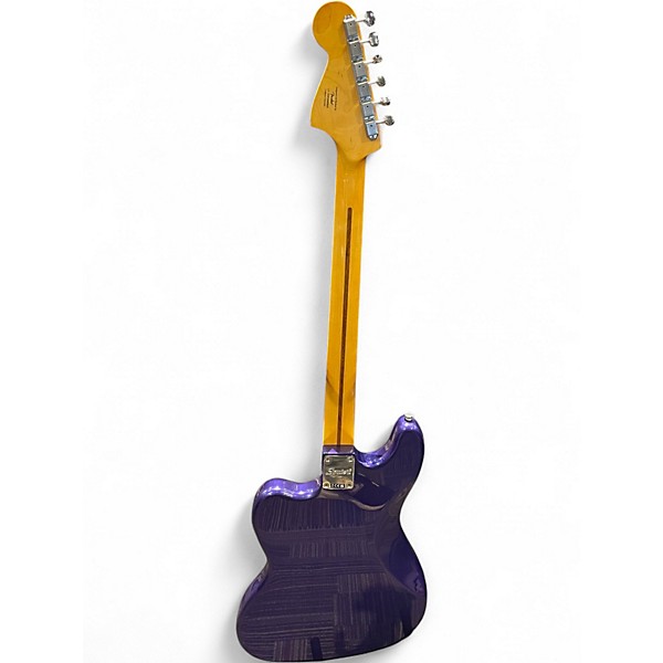 Used Squier Classic Vibe Bass VI Purple Metallic Electric Bass Guitar