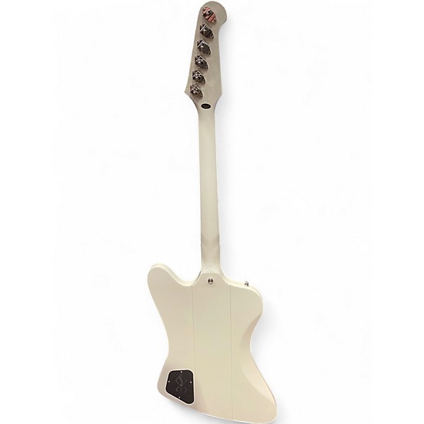 Used Epiphone 1963 Firebird V Reissue Polaris White Solid Body Electric Guitar