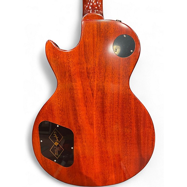 Used Epiphone 1959 Reissue Les Paul Standard Deep Cherry Sunburst Solid Body Electric Guitar