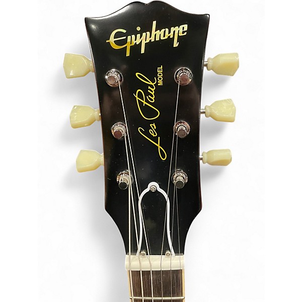 Used Epiphone 1959 Reissue Les Paul Standard Deep Cherry Sunburst Solid Body Electric Guitar