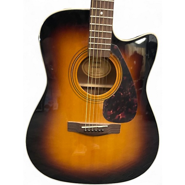 Used Yamaha FX335C Sunburst Acoustic Electric Guitar