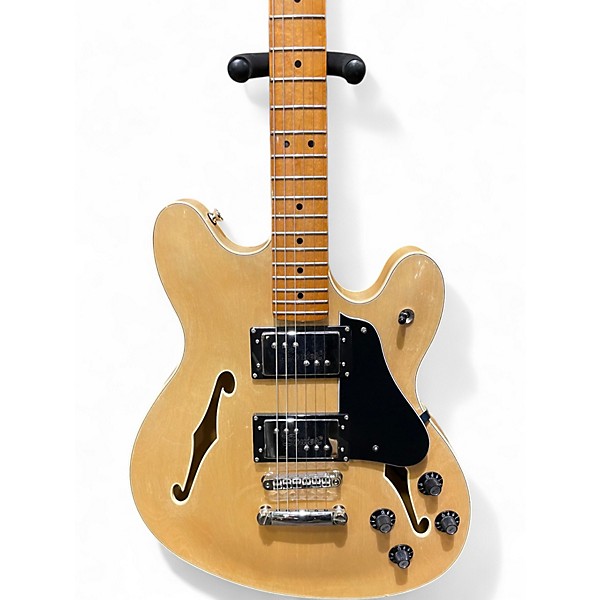 Used Squier Classic Vibe Starcaster Hollow Natural Hollow Body Electric Guitar