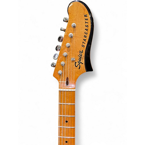 Used Squier Classic Vibe Starcaster Hollow Natural Hollow Body Electric Guitar