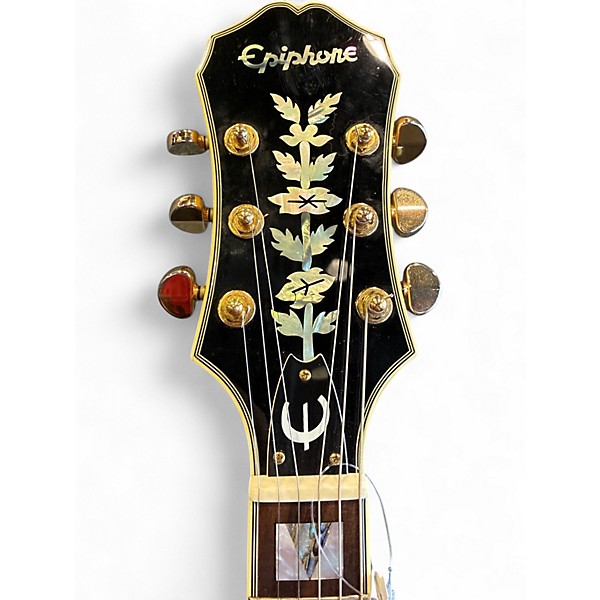 Used Epiphone Sheraton II L Natural Hollow Body Electric Guitar