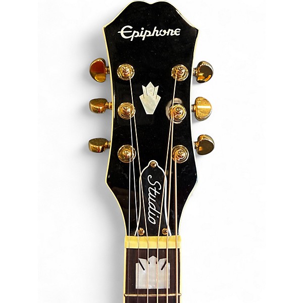 Used Epiphone STUDIO J200L 3 Color Sunburst Acoustic Electric Guitar