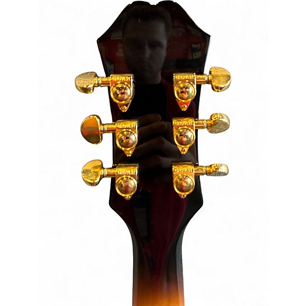 Used Epiphone STUDIO J200L 3 Color Sunburst Acoustic Electric Guitar
