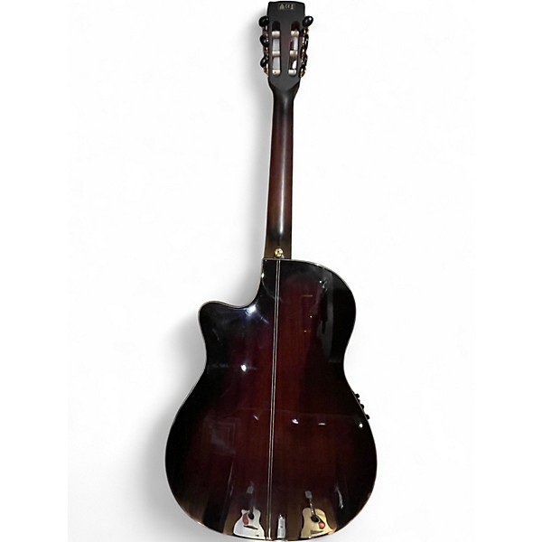 Used Ibanez ga35tce-dvs dark violin burst Classical Acoustic Electric Guitar