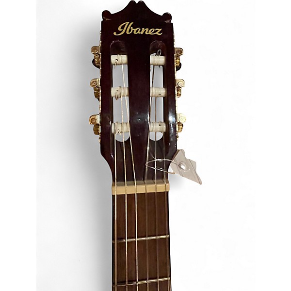 Used Ibanez ga35tce-dvs dark violin burst Classical Acoustic Electric Guitar