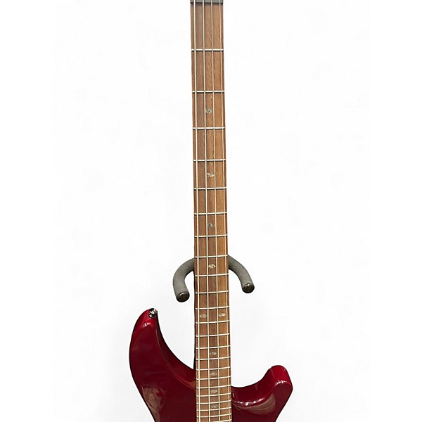 Used Mitchell MB200 BLOOD RED Electric Bass Guitar
