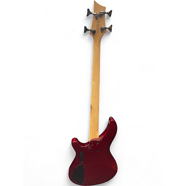 Used Mitchell MB200 BLOOD RED Electric Bass Guitar
