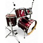 Used TAMA 5 Piece Superstar Wine Red Drum Kit thumbnail