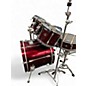 Used TAMA 5 Piece Superstar Wine Red Drum Kit