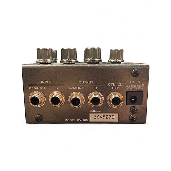 Used BOSS RV200 REVERB Effect Pedal
