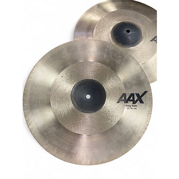 Used SABIAN 14in AAX Frequency HI HAT Cymbal