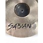Used SABIAN 16in AAX Freq Crash Cymbal Cymbal