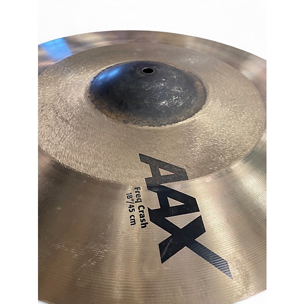 Used SABIAN 18in AAX Frequency Crash Cymbal