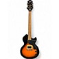 Used Epiphone Les Paul Junior 2 Tone Sunburst Solid Body Electric Guitar thumbnail